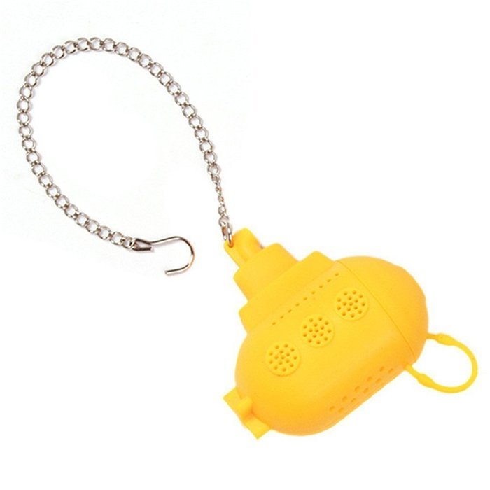 HENGSONG Mini Submarine Tea Loose Infuser Chain Filter Diffuser Strainer