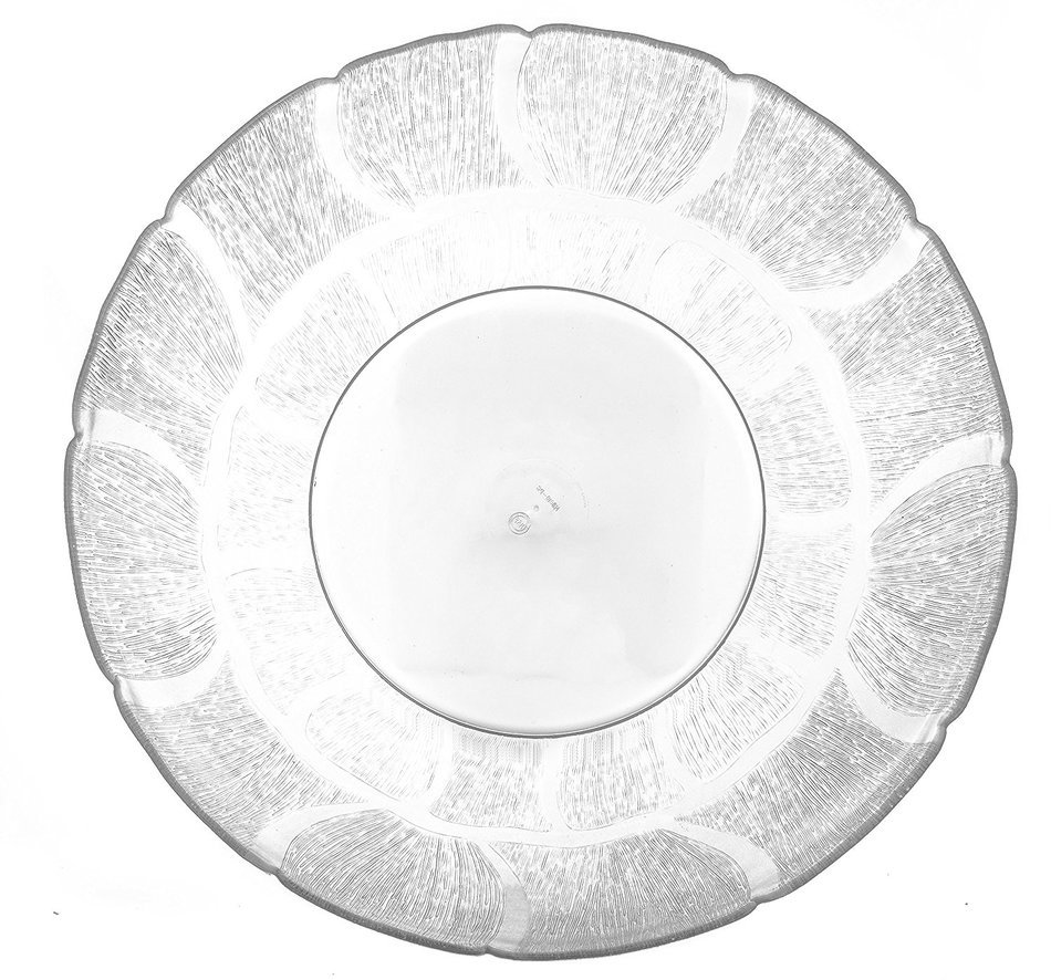 Carlisle 691907 Petal Mist Polycarbonate Bowl, 17.2 qt. Capacity, 18 x 6.25", Clear (Case of 4) N5