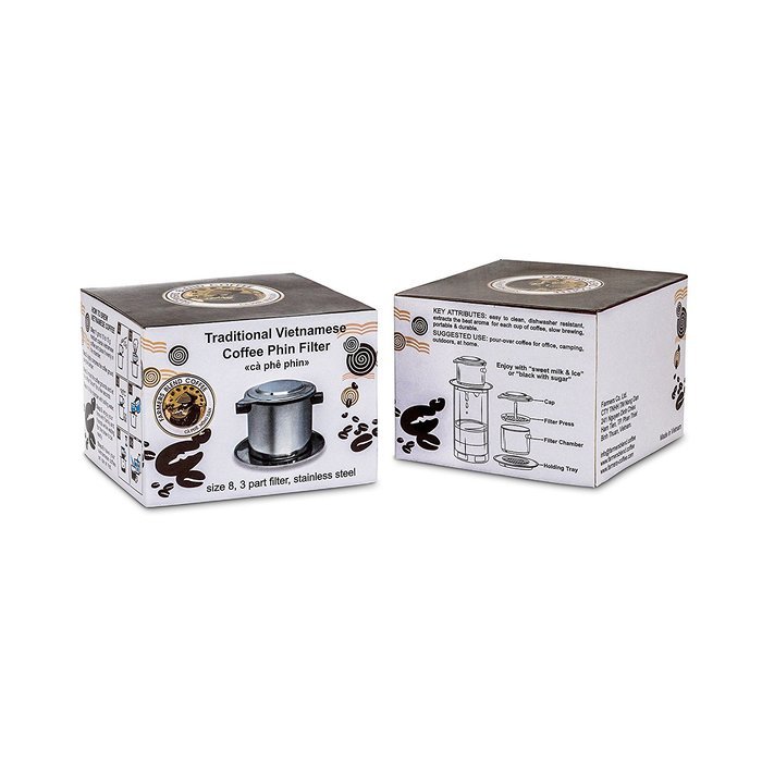 Vietnamese Coffee Filter Phin, Stainless Steel Coffee Filter, Best Coffee Dripper for Office, Outdoor or Single... N3