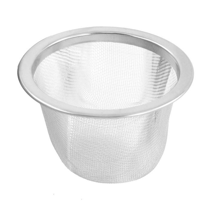 uxcell Stainless Steel Mesh Tea Leaves Spice Strainer Basket 63mm Outer Dia