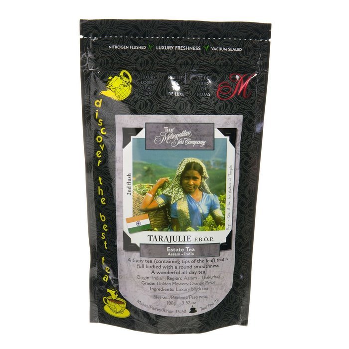 Metropolitan Tea Discovery Loose Tea Pack, Tarajulie Estate, 100gm N5