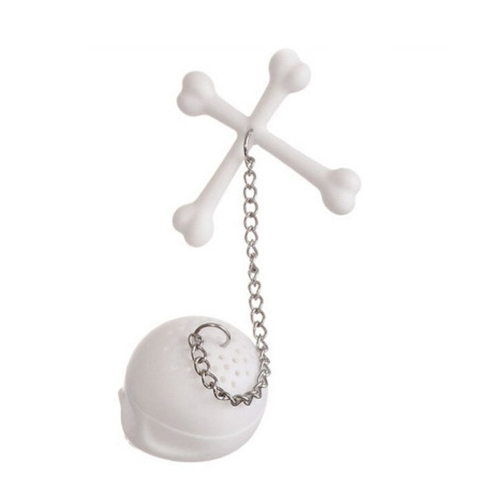Solvang Silicon Rubber Skull Tea Strainer Tea Filter Cool Skull Shaped Tea Infuser N2