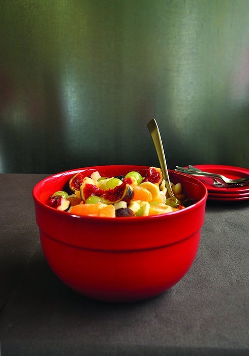 HR Mixing Bowl 6.8 " Color: Burgundy N4