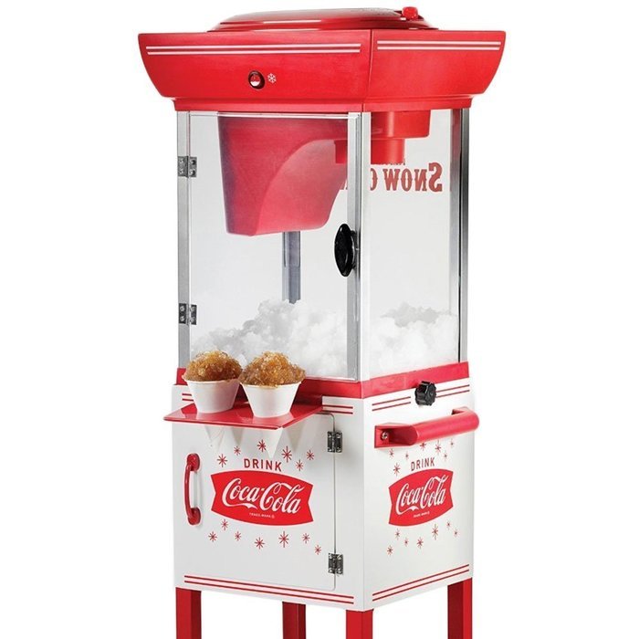 Nostalgia Electrics Coca-Cola Series SCC399COKE Snow Cone Cart