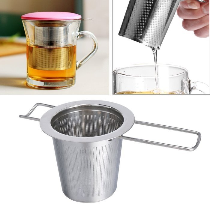 iEFiEL Loose Tea Ball Strainers Leaf Infuser Teapot Steeper N6