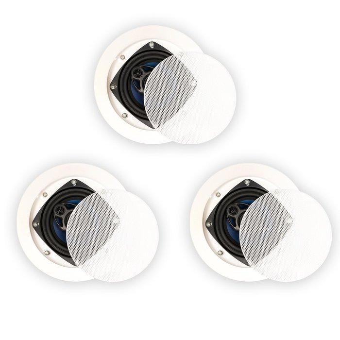 Blue Octave RC43 In Ceiling Speakers 3 Way Home 660 Watts New 3 Speaker Set RC43-3S