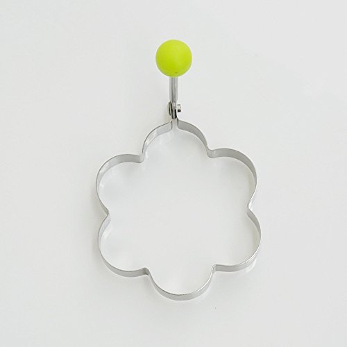Fu's store(TM) DIY Fried Eggs Moulds Making Eggs Mould Food Grade 304 Stainless Steel Kitchen Cooker 6 Shapes... N17