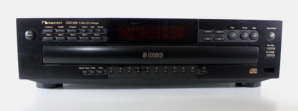 Nakamichi CDC-200 5 Disc CD Changer Compact Disc Player