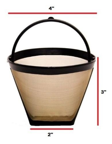 Gold Tone #2 Permanent Cone Coffee Filter N2