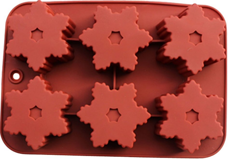 Mini Skater Set of 2 Psc 12-cavity Silicone Christmas Silicone Mold for Making Soap, Candle, Candy, Chocolate,... N31