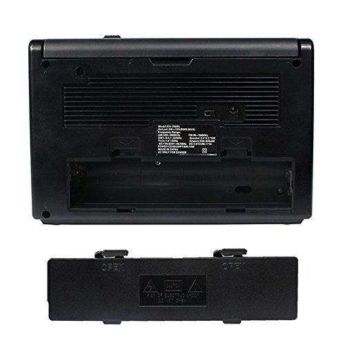 FM/AM/SW Portable Desktop Radio in Retro Style with MP3 Player, REC Recorder and Rechargeable Battery N9
