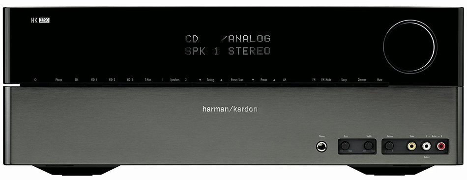 Harman Kardon HK 3390 80W Stereo Receiver (Discontinued by Manufacturer) N4