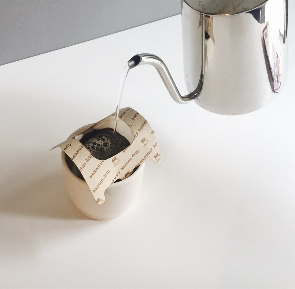 Huayoung 30-pcs Natural Paper Coffee Bags Travel & Convenient Drip Coffee Filters Disposable Coffee Filters (Natural) N3