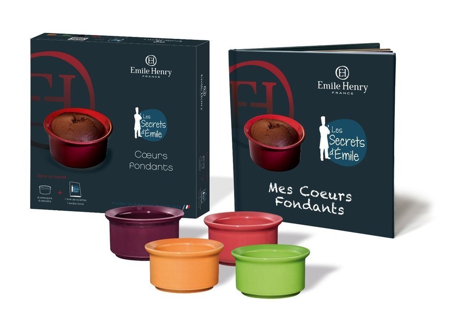 Emile Henry Urban Molten Lava Cake Gift Set - Urban