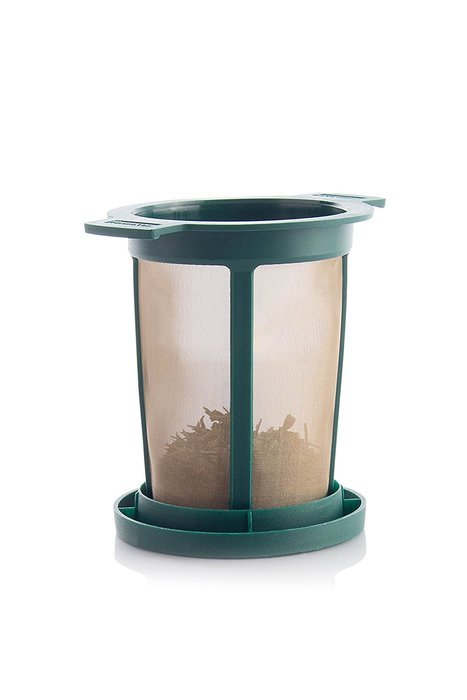 Brewing Basket L - Permanent Tea Filter, green (18 retail units per Case)