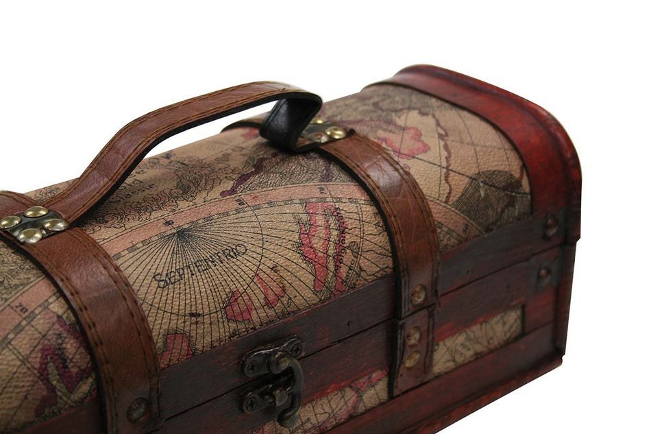 Chateau Treasure Chest Wine Box by Twine N21