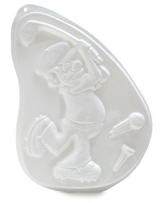 CK Products Golfer Pantastic Plastic Cake Pan