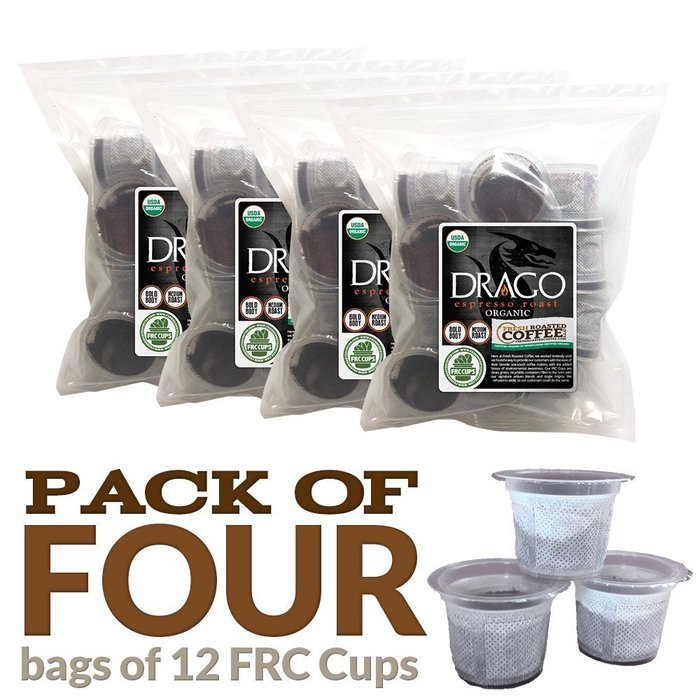Ethiopian Yirgacheffe OFT Coffee, 48 ct. FRC Cups, Fresh Roasted Coffee LLC. N8
