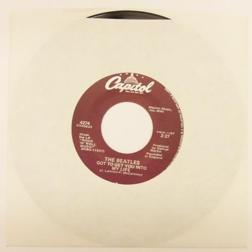 THE BEATLES " HELTER SKELTER " "GOT TO GET YOU" 45 RPM Record Capitol 4274 !978 N2