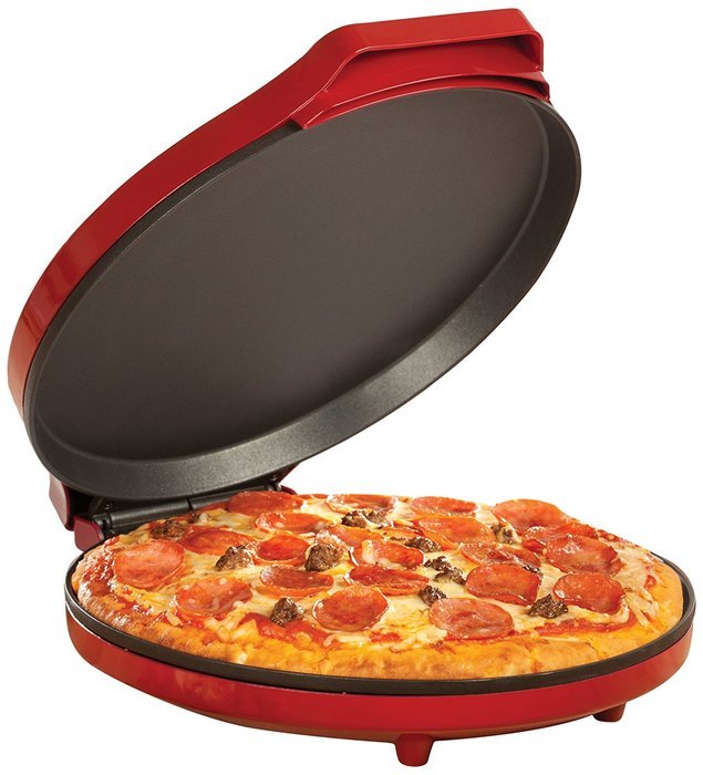 Sensio Bella 13588 12-Inch Pizza Maker, Red