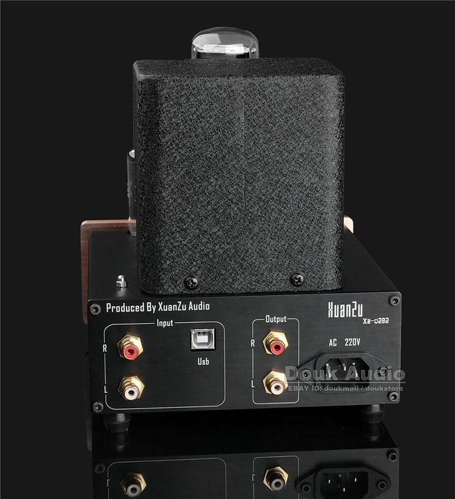 Douk Audio Hybrid Class A Tube Headphone Amplifier USB DAC Audio Decorder HiFi Valve Preamp N9