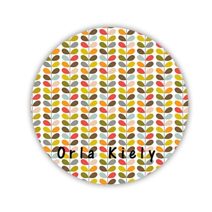 Generic Coaster Cute Printing Orla Kiely 2 Mdf Material N8