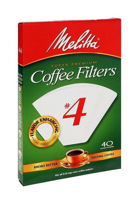 No. 4 Cone White Paper Coffee Filter N2