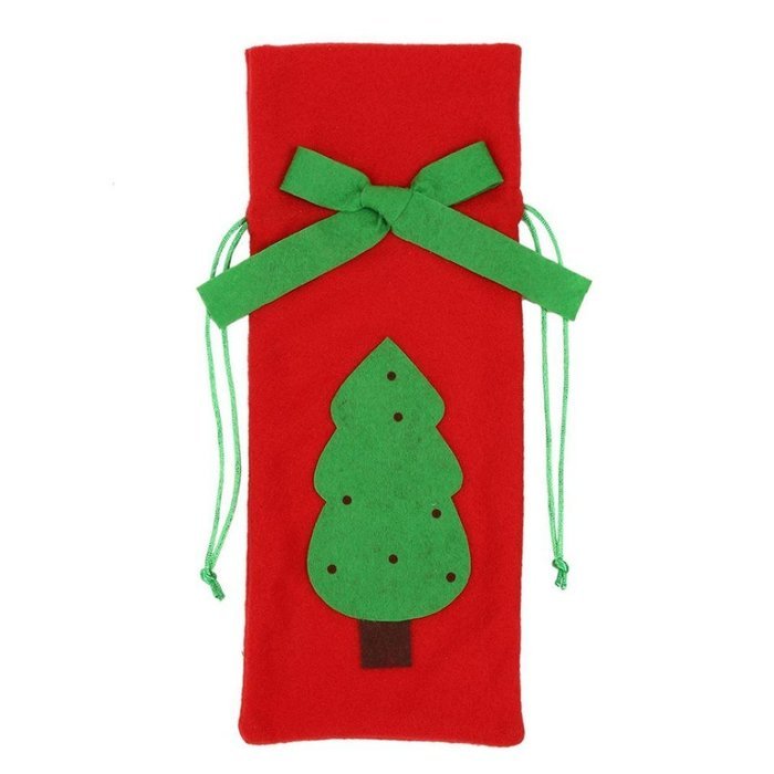 Tie Bottle Sets,Morecome Decor Santa Reindeer Tree Christmas Bottle Cover (C) N3
