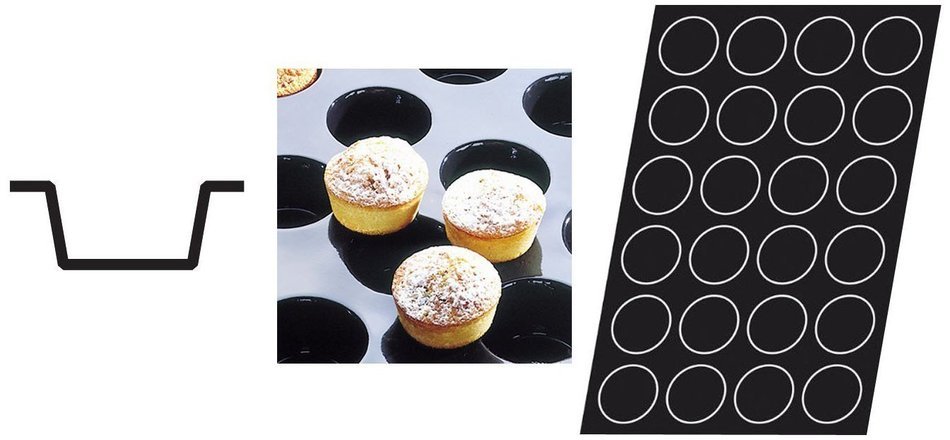 Flexipan 336045 Muffins Nonstick Sheet Mold
