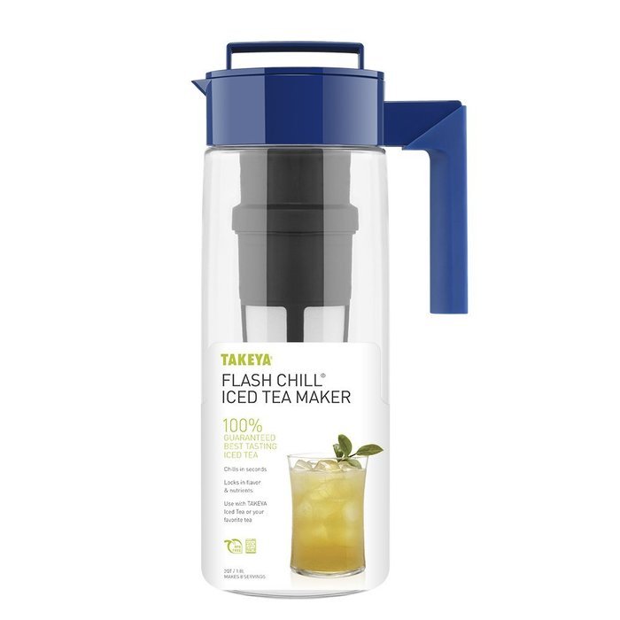 Takeya Flash Chill Iced Tea Maker (2 Quarts Avocado) N8