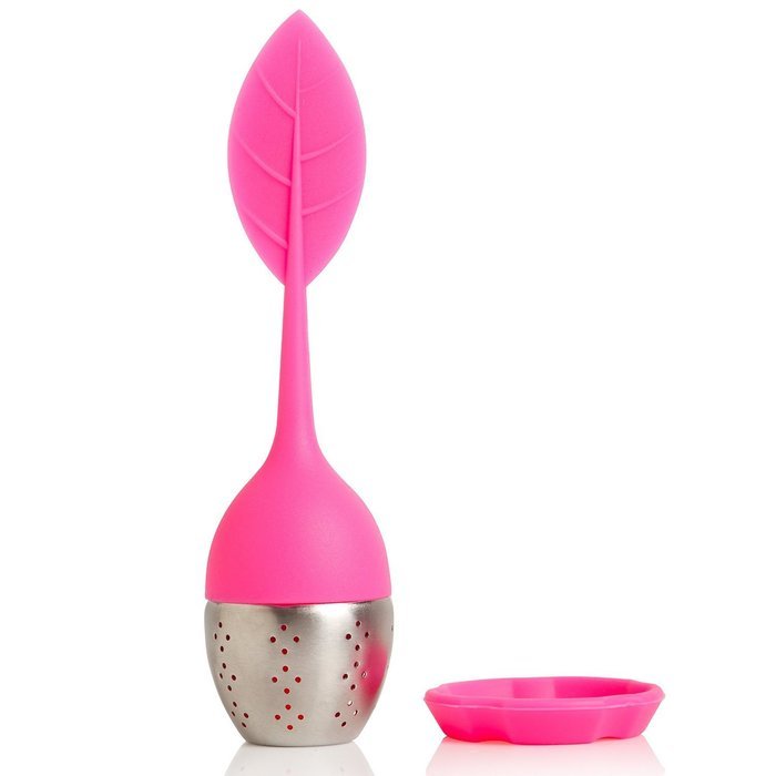 TEAlice Deep Sea Diver Silicone Tea Infuser Steeper with accented Mermaid Charm