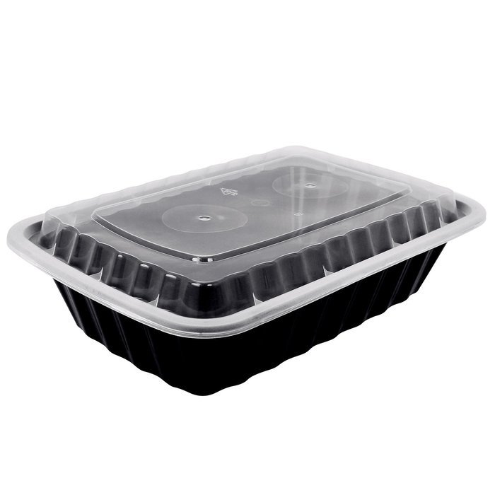 Freshware 20-Pack 7-Inch Round Bento Lunch Boxes with Lids - Stackable, Reusable, Microwave, Dishwasher & Freezer... N11