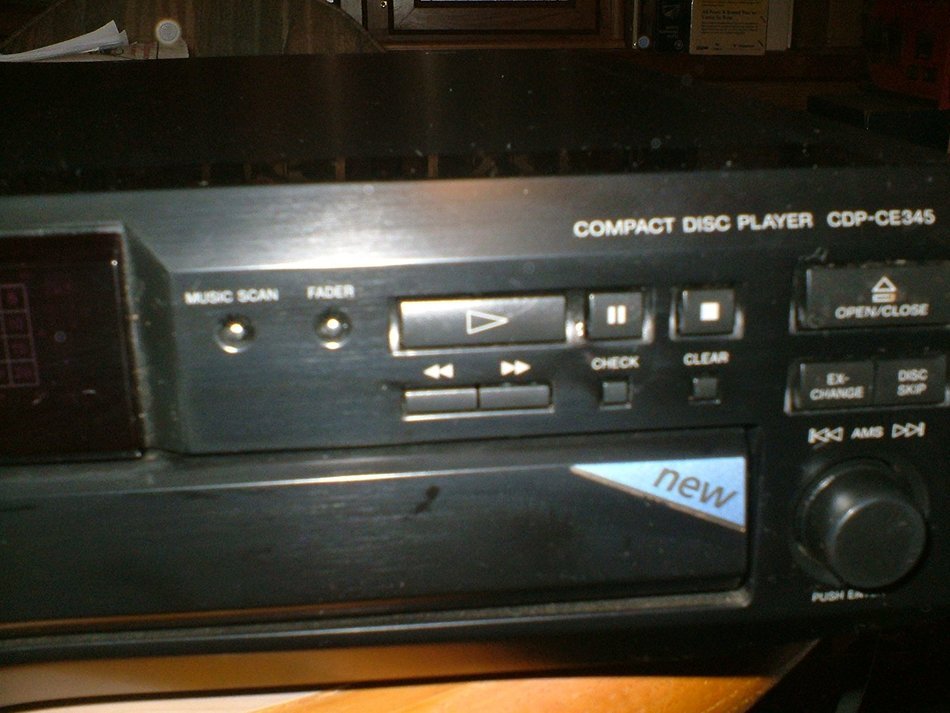 Sony CDP-CE345 5-CD Changer (Discontinued by Manufacturer) N6