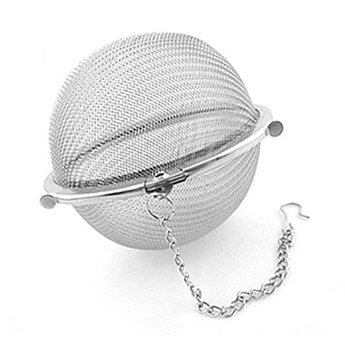 Tea Stainless Strainer Locking Tea Spice Mesh Stainless Steel Ball Diam