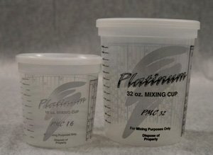 E-Z Mix PMC32 1 Quart Platinum Mixing Cups