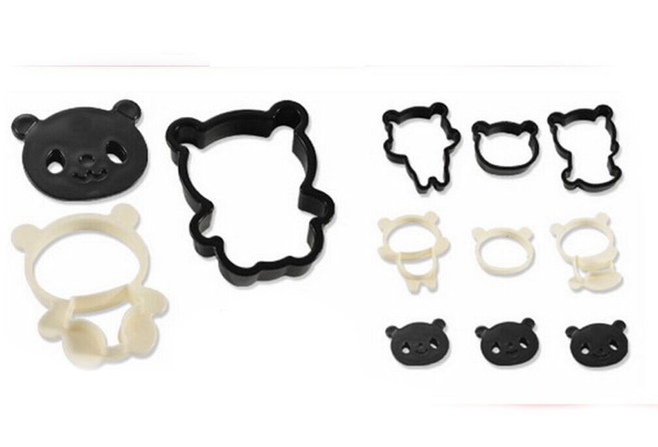 Yunko High Quality Plastic Panda Fondant Cookies Cutter N2