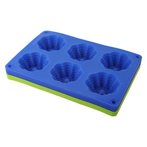silicone mold 6cups pineapple cups flower cake baking cups flowers pentagram Octagonal Pagoda molds lace mold... N4