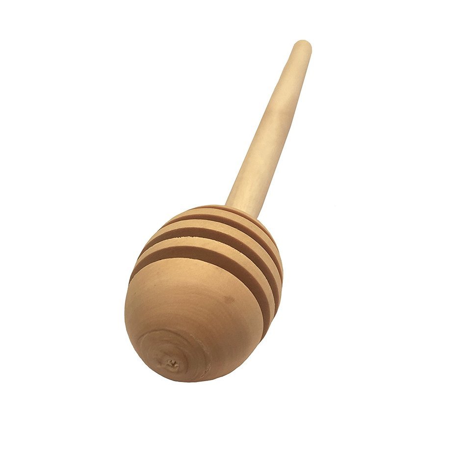 Silk & Sultans Mediterranean Natural Boxwood Honey Dipper N2