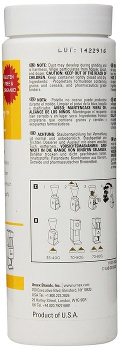 Urnex Grindz Professional Coffee Grinder Cleaning Tablets, 430 grams N3