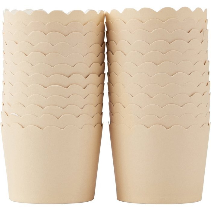 Wilton 415-5174 24 Count Kraft Cupcake Liners
