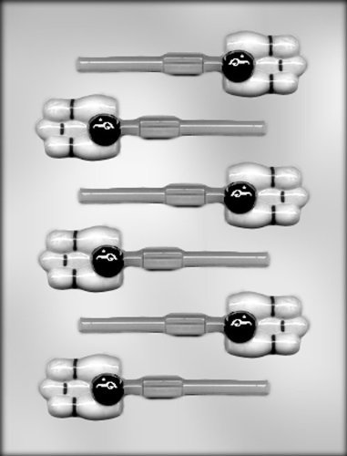 CK Products Bowling Pins and Ball Sucker Chocolate Mold
