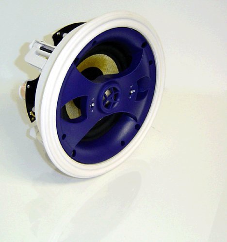 JA Audio 6.5" Fiberglass 2-Way 100 Watt Round In-Ceiling Speaker (Pair) N4