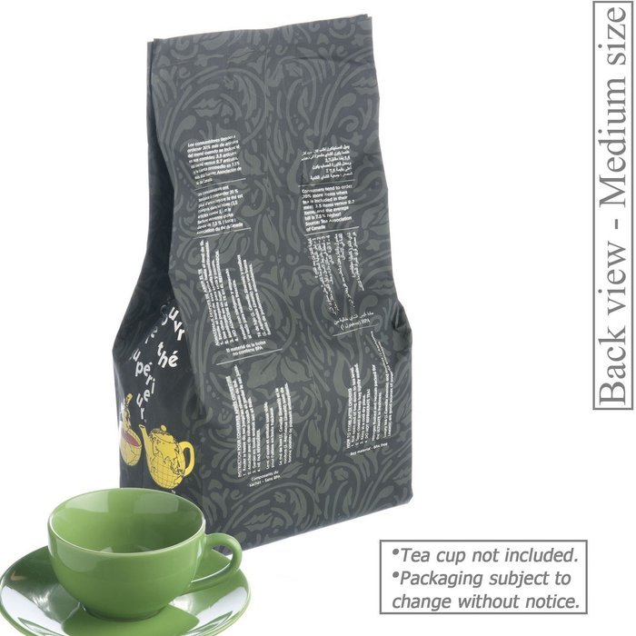 Metropolitan Tea 200 Count Pyramid Shaped Teabags, Earl Grey English Favorite N3