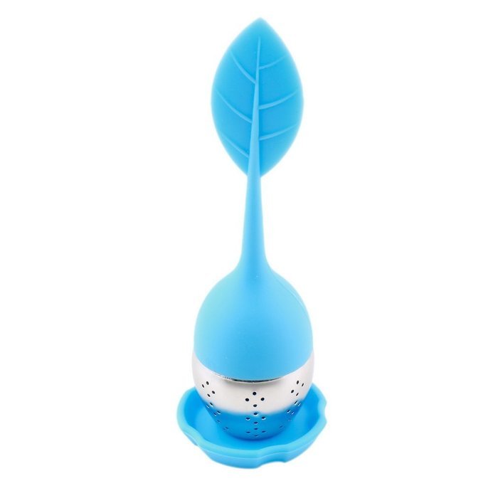 OUTAD Stainless Steel Kettles Infuser Strainer Tea Locking Spice Egg Shaped Ball N12