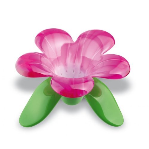 Koziol Audrey Tea Strainer Pink/White N2