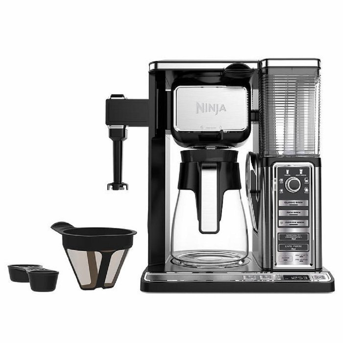 NEW! Ninja Coffee Bar Advanced Thermal Flavor Extraction Technology with FREE Sofia Inspired 100 Recipe Book,...