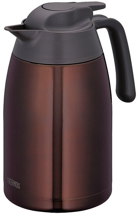 Thermos 51 Ounce Brown Vacuum Insulated Stainless Steel Carafe N7