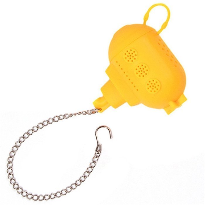 HENGSONG Mini Submarine Tea Loose Infuser Chain Filter Diffuser Strainer N3