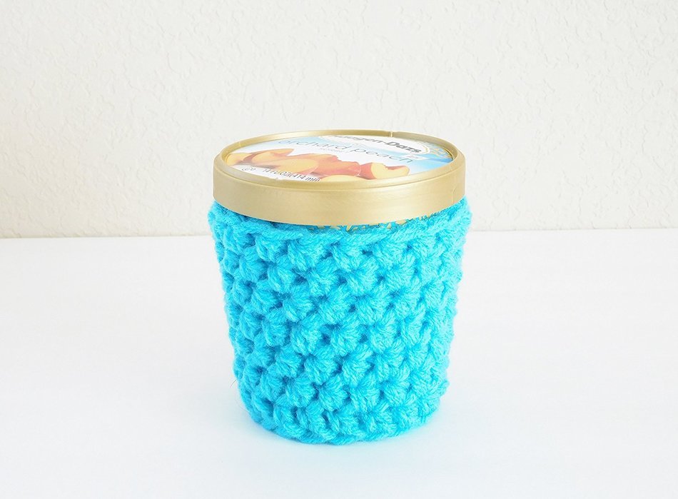 Pint Ice Cream Cozy, Aqua N2