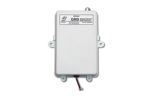 Linear GRD 1-Channel Gate Receiver, Power 12 to 30V AC, 310 MHZ, 3.625" Width, 5.25" Height